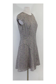 Current Boutique-Reiss - Grey Scala Chain Print Dress Sz 8