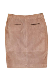 Current Boutique-Reiss - Tan Suede "Raine" Pencil Skirt Sz 10