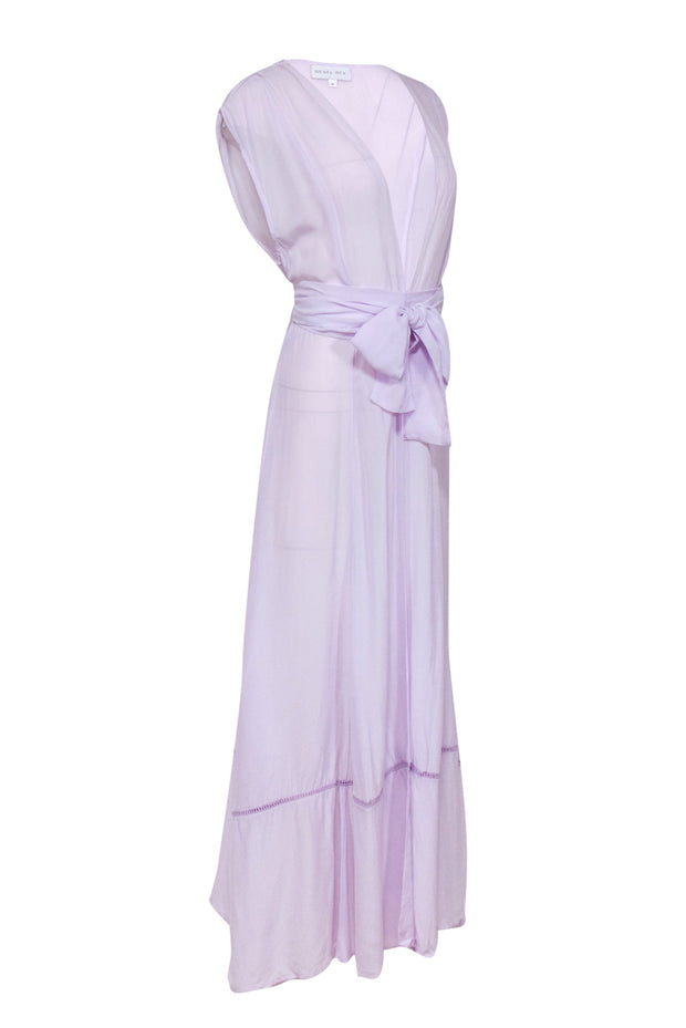 Current Boutique-Revel Rey - Lavender Sleeveless Coverup Dress Sz M