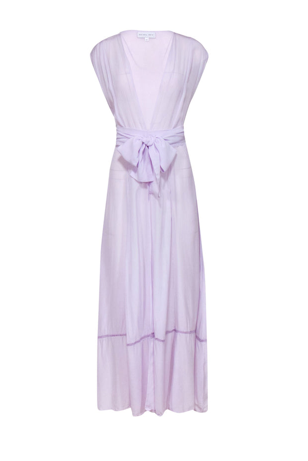 Current Boutique-Revel Rey - Lavender Sleeveless Coverup Dress Sz M