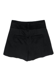 Current Boutique-Robert Rodriguez - Black High-Waisted Flouncy Shorts Sz 10