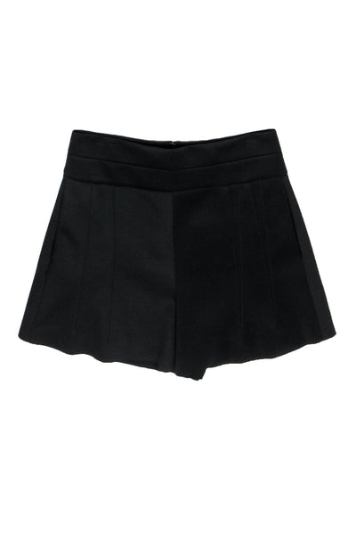 Current Boutique-Robert Rodriguez - Black High-Waisted Flouncy Shorts Sz 10