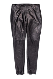 Current Boutique-Robert Rodriguez - Black Leather Pants Sz 4