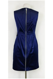 Current Boutique-Robert Rodriguez - Blue Satin Dress Sz 4