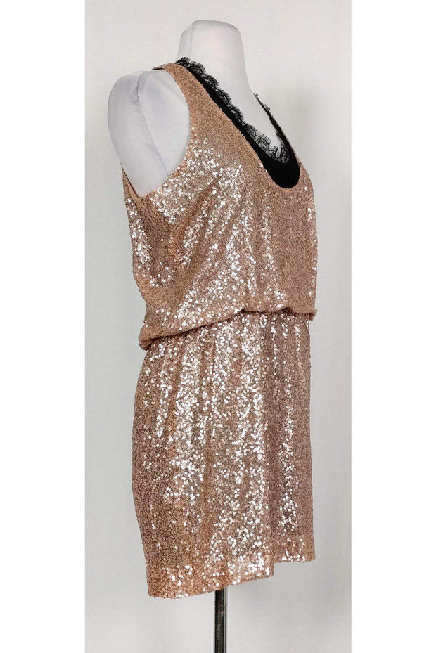 Current Boutique-Robert Rodriguez - Blush Pink Sequin Dress Sz 2