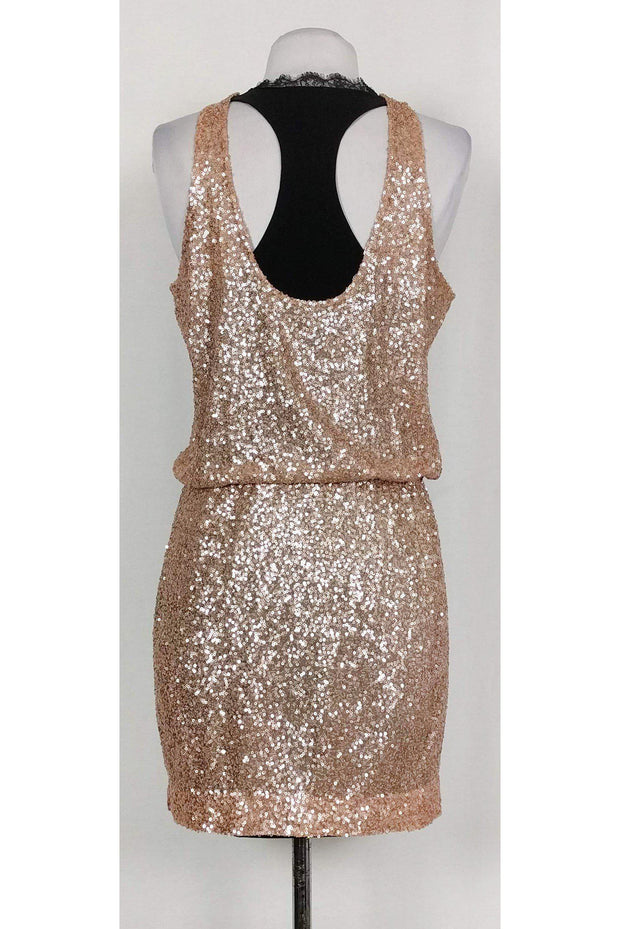 Current Boutique-Robert Rodriguez - Blush Pink Sequin Dress Sz 2