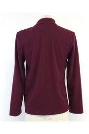 Current Boutique-Rodebjer - Maroon Double Breasted Jacket Sz XS