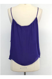 Current Boutique-Rory Beca - Purple Silk Tank Sz S