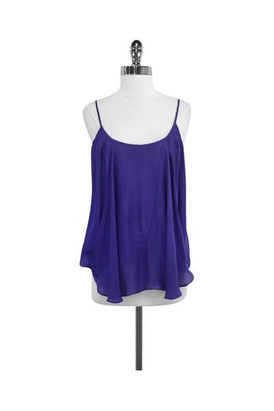 Current Boutique-Rory Beca - Purple Silk Tank Sz S