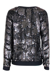 Current Boutique-Sachin & Babi - Aditya Sequined Silk Sweatshirt Sz 6