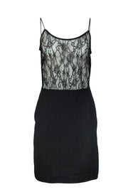 Current Boutique-Sandro - Black Two Piece Dress Sz M