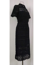 Current Boutique-Sandro - Macrame Midi Cut Out Dress Sz 2