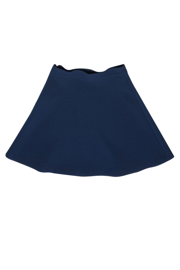 Current Boutique-Sandro - Navy Skater Skirt Sz 4