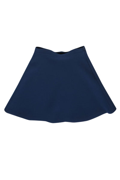 Current Boutique-Sandro - Navy Skater Skirt Sz 4