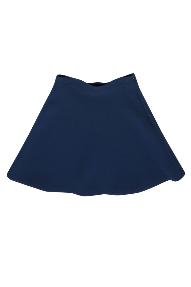 Current Boutique-Sandro - Navy Skater Skirt Sz 4