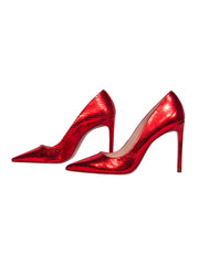 Current Boutique-Schutz - Red Metallic Pointed Toe Pumps Sz 9.5