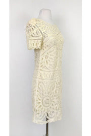 Current Boutique-Sea NY - Cream Lace Dress Sz 0