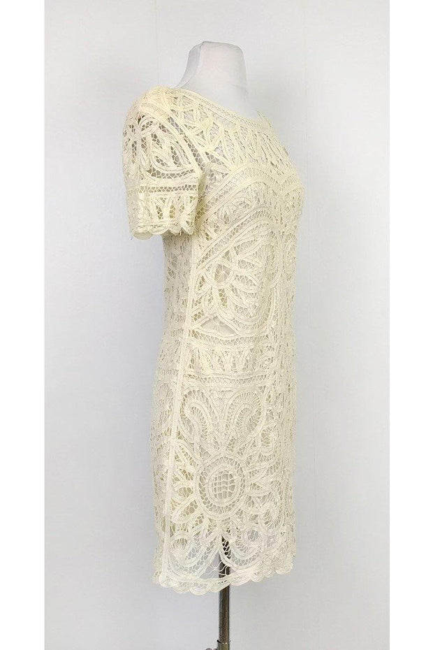 Current Boutique-Sea NY - Cream Lace Dress Sz 0