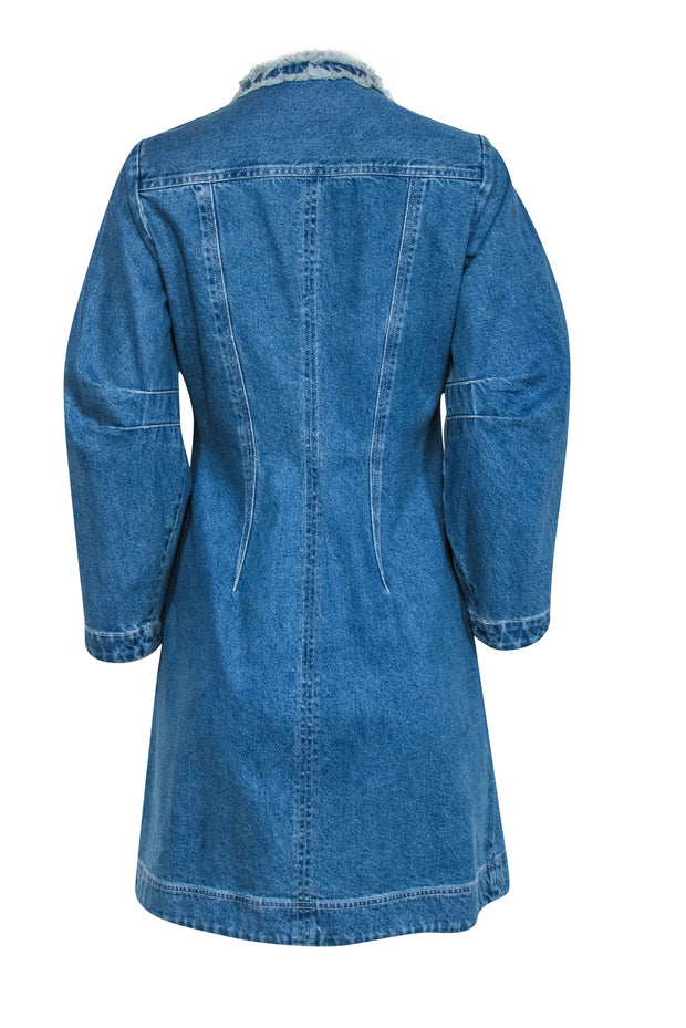 Current Boutique-Sea NY - Medium Wash Longline Denim Dress Sz 8