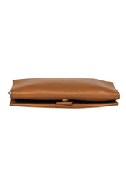 Current Boutique-See by Chloe - Brown Leather Convertible Crossbody Wallet