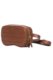 Current Boutique-Senreve - Brown Reptile "Coda" Belt Bag