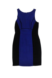 Current Boutique-Shoshanna - Black & Blue Dress Sz 0