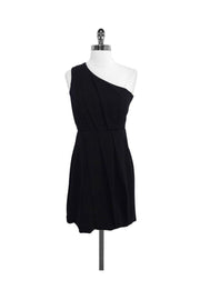 Current Boutique-Shoshanna - Black One Shoulder Dress Sz 0