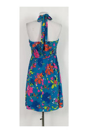 Current Boutique-Shoshanna - Blue Floral Print Dress Sz 6