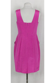 Current Boutique-Shoshanna - Bright Pink Textured Dress Sz 6