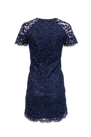 Current Boutique-Shoshanna - Navy Lace Shift Dress Sz 0