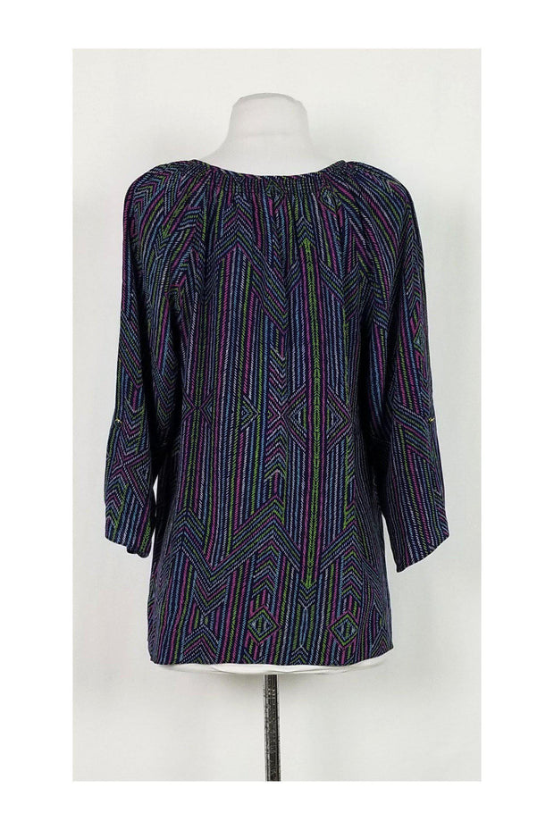 Current Boutique-Shoshanna - Purple Printed Top Sz 6