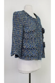 Current Boutique-Smythe - Blue Tweed Jacket Sz 8