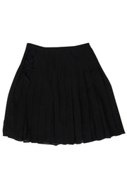 Current Boutique-St. John - Black Pleated Skirt Sz 10