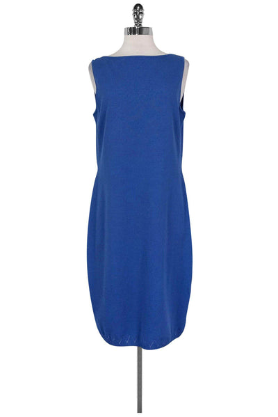 Current Boutique-St. John - Blue Knit Dress Sz 8