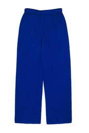 Current Boutique-St. John - Cobalt Blue High-Waisted Straight Leg Pants Sz 4