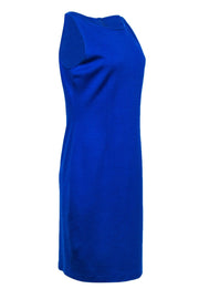 Current Boutique-St. John - Cobalt Blue Knit Tank Sheath Dress Sz 10