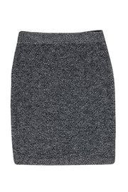 Current Boutique-St. John Collection - Black & White Marbled Knit Pencil Skirt Sz 6