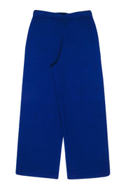 Current Boutique-St. John - Indigo Knit Wide-Leg Pants Sz 6