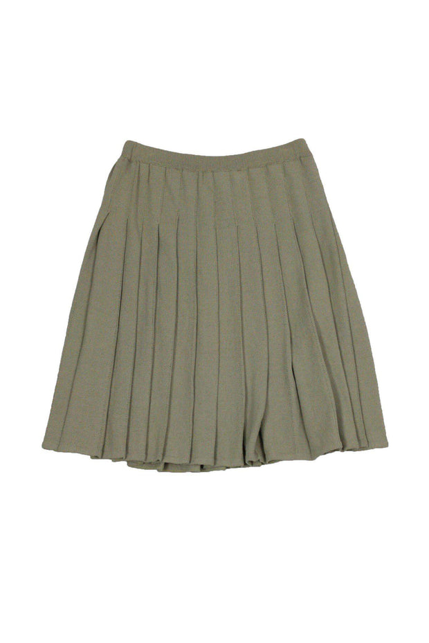 Current Boutique-St. John - Light Green Knit Skirt Sz 2