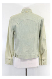 Current Boutique-St. John - Light Wash Denim Jacket Sz S