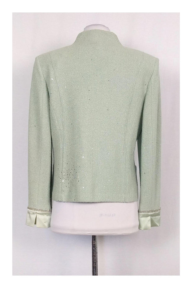 Current Boutique-St. John - Mint Green Jacket Sz 10