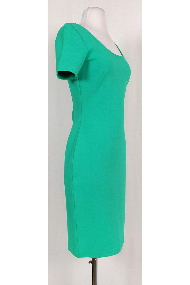 Current Boutique-St. John - Seafoam Green Fitted Dress Sz 4