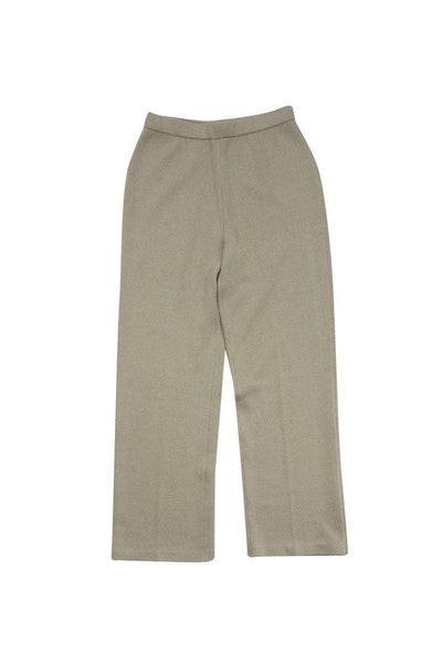 Current Boutique-St. John - Tan Knit Straight Leg Pants Sz 8