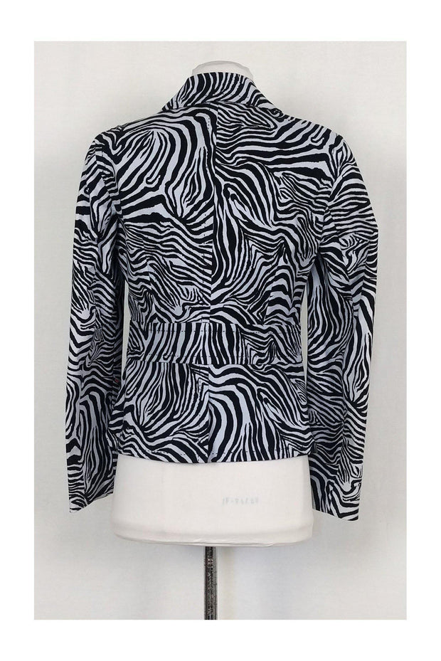 Current Boutique-St. John - Zebra Print Jacket Sz P