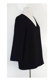 Current Boutique-Steven Alan - Black Wool Shell Top Sz M