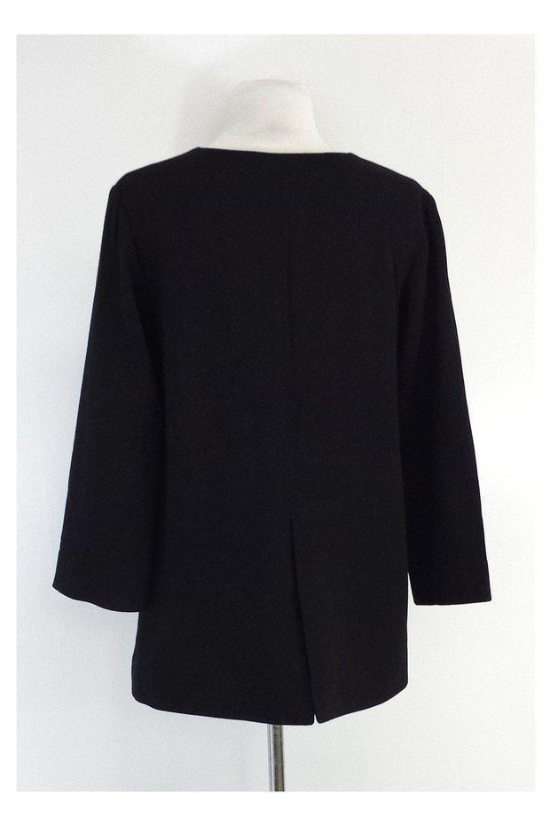 Current Boutique-Steven Alan - Black Wool Shell Top Sz M