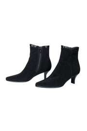 Current Boutique-Stuart Weitzman - Black Gore-Tex Booties Sz 6