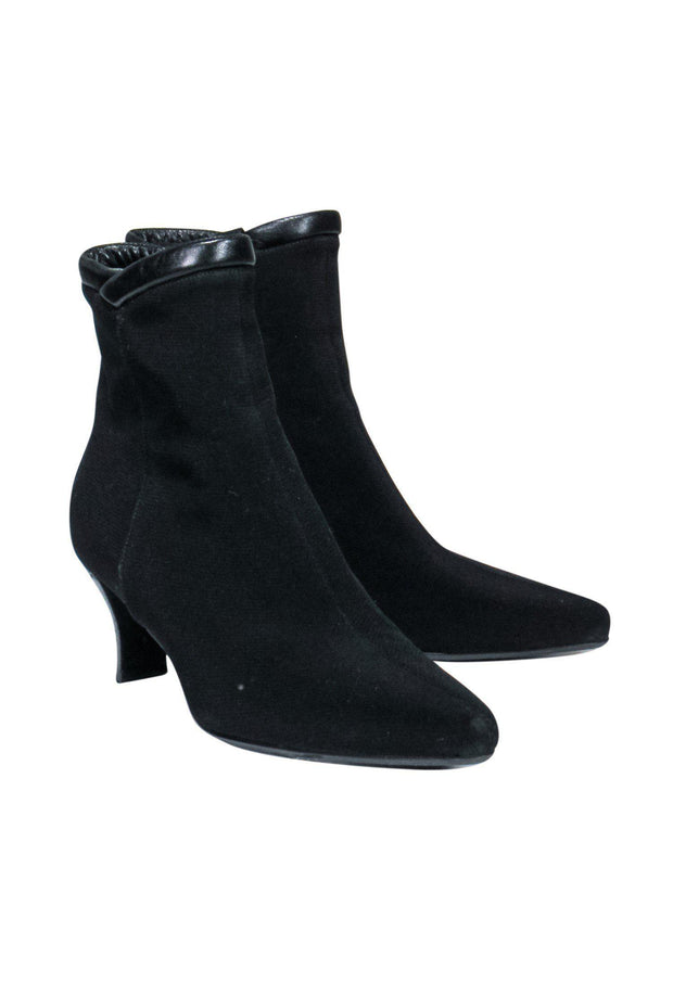 Current Boutique-Stuart Weitzman - Black Gore-Tex Booties Sz 6