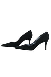 Current Boutique-Stuart Weitzman - Black Pointed Toe Pumps Sz 9.5