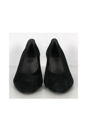 Current Boutique-Stuart Weitzman - Black Suede Pumps Sz 7